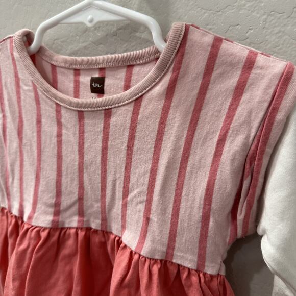 Tea Collection Lotus Layered Sleeve Baby Dress - Picture 2 of 8